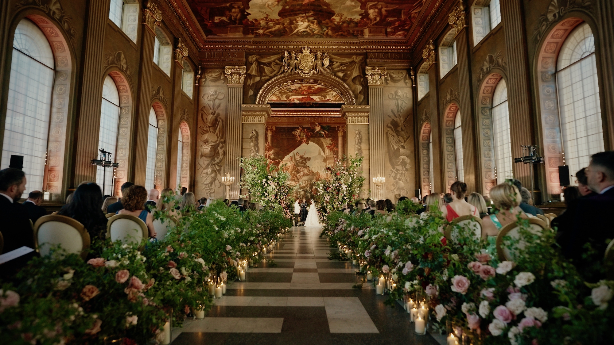 Old Royal Naval College London Wedding Photograph